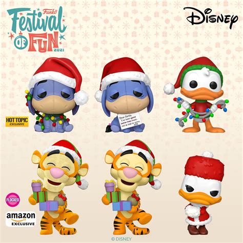 Funko Pop Disney Holiday 2021 Set Of Daisy Duck Donald Duck Eeyore