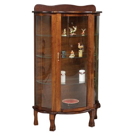 Solid Wood Curio Cabinet From Dutchcrafters Amish Furniture