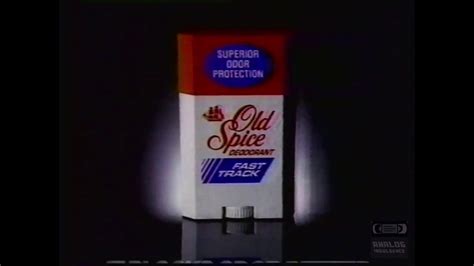 Old Spice Deodorant Television Commercial 1988 Youtube