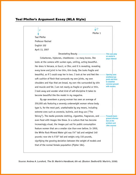 001 Apa Short Essay Format Example Paper Template ~ Thatsnotus