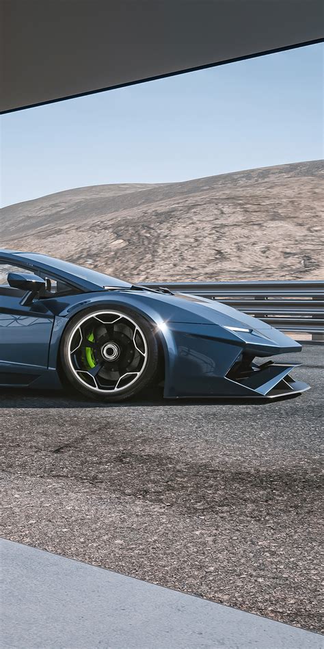 1080x2160 Lamborghini Aventador Concept Cgi Render 5k One Plus 5thonor
