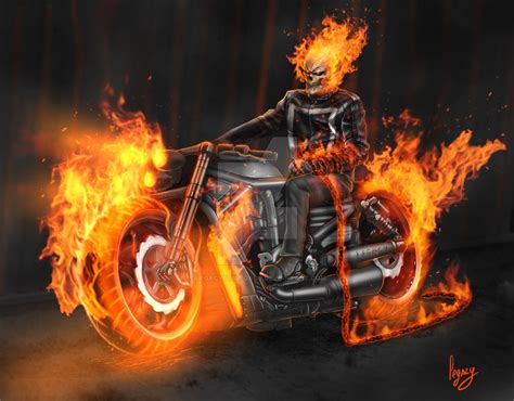 Marvel Ghost Rider Fan Art By Legacy666legacy On Deviantart