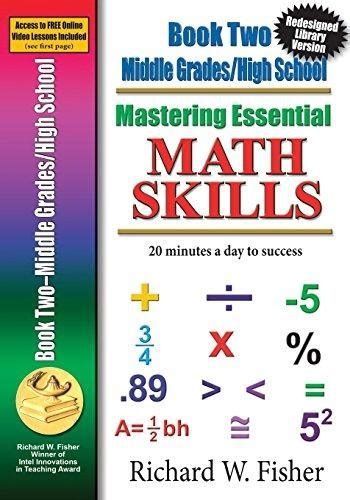 Mastering Essential Math Skills Book Two Middle Grades
