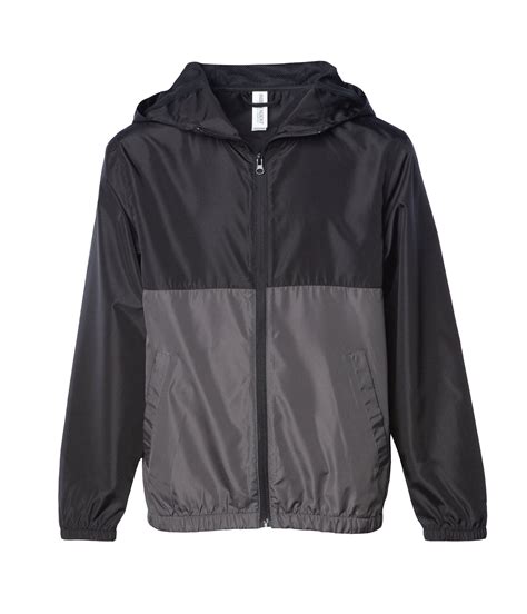 Youth Lightweight Windbreaker Jacket Independent Trading Company