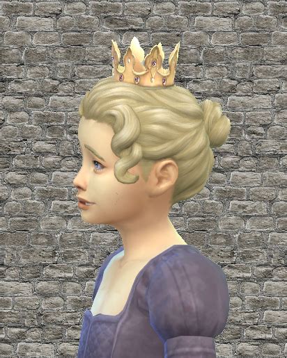 Princess Crown For Children Sims 4 Children Princess Princess Crown
