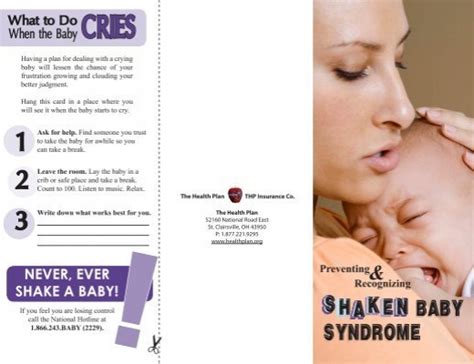 Shaken Baby Syndrome Shaken The Health Plan