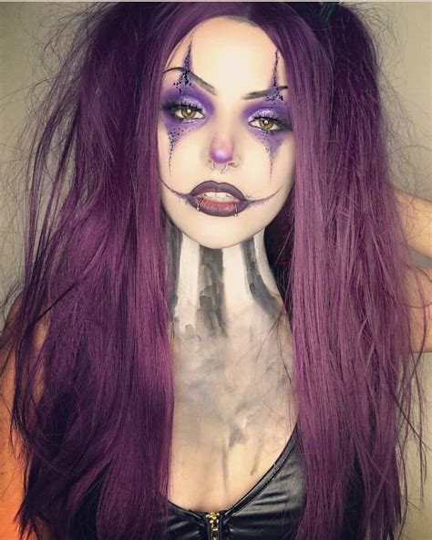 Girl Clown Makeup Halloween Makeup Clown Amazing Halloween Makeup
