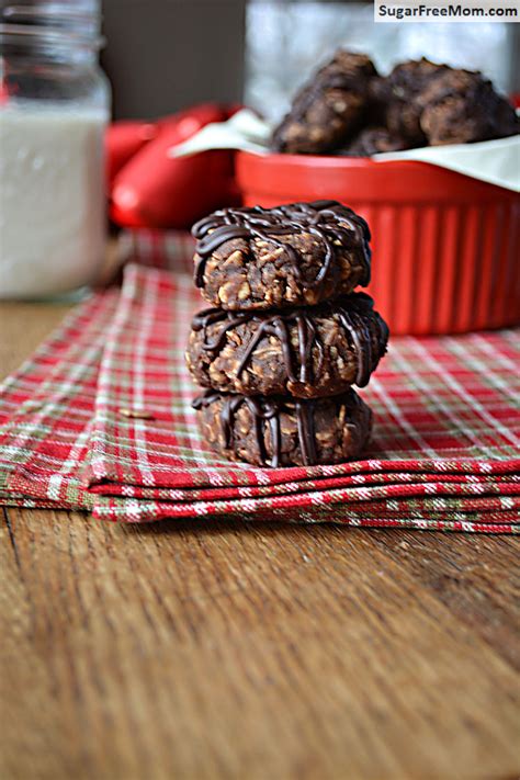 Coat cookie sheets with cooking spray. Diabetic No Bake Oatmeal Cookies - Chocolate Cashew Oat ...
