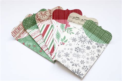 T Card Holder Christmas Handmade Envelopes Christmas Etsy