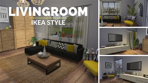 Livingroom Ikea Style Download Tour Cc Creators The Sims 4