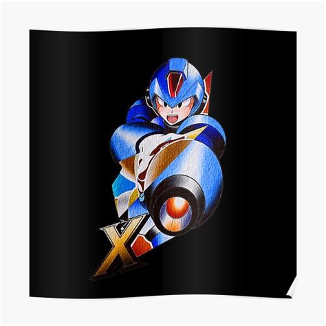 Megaman Poster For Sale By Stefranco Redbubble