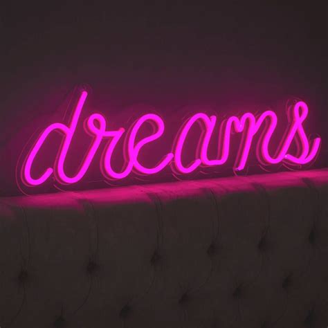 Dreams Neon Led Sign