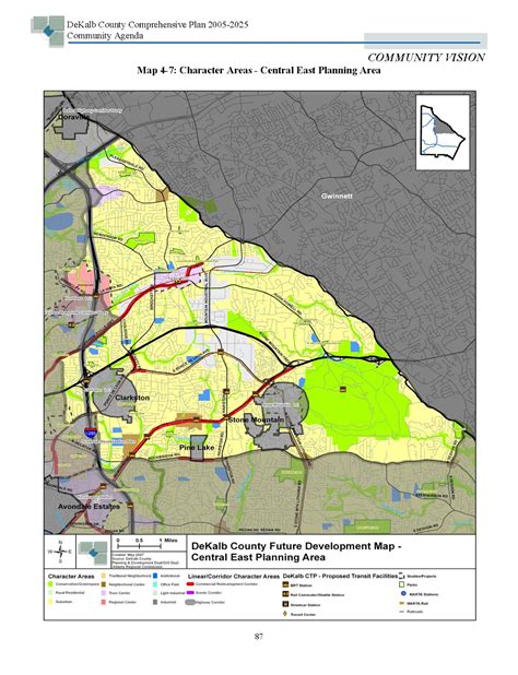 The City Of Tucker Initiative The Dekalb County Comprehensive Plan 2005 2025