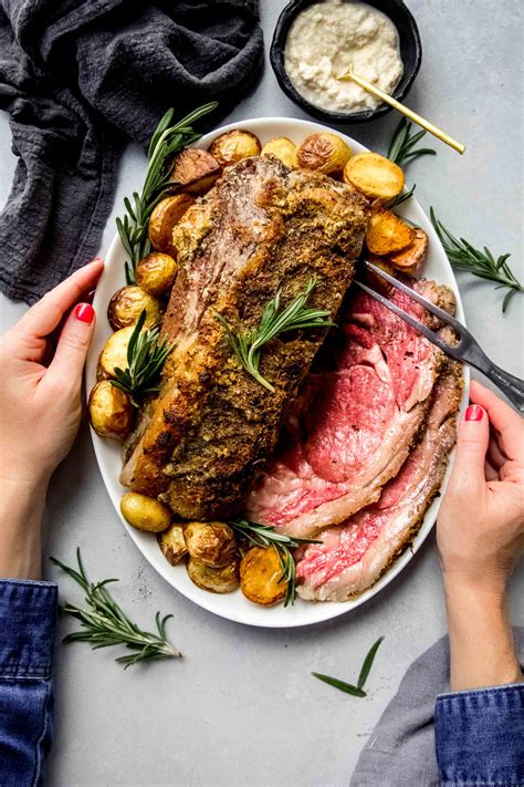 · foolproof and easy prime rib roast with au jus recipe! Vegetable To Go Eith Prime Rib : Easy No Fuss Prime Rib Tastes Better From Scratch : These show ...