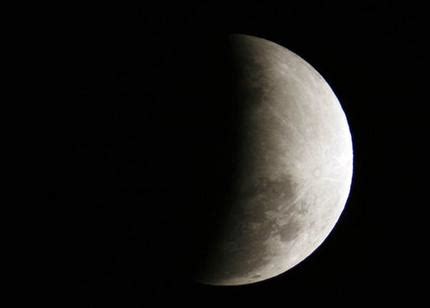 Four lunar eclipses will appear across earth's skies in 2020. Partial lunar eclipse visible in western skies