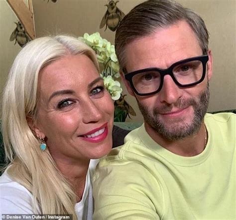 Denise Van Outen Wows In A Very Low Cut Mini Dress As She Steps Out