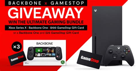 Win Xbox Series X And Backbone One Ios Controller Giveaway