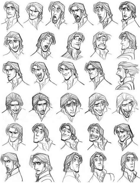 Facial Expressions Arte Conceptual De Disney Dibujos Faciales Arte