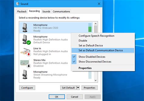 Fix Microphone Not Working Issue In Windows 10