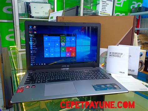 Laptop Gaming Asus X550 Amd Fx 7500 Dual Vga Amd Radeon R5 R7 3gb