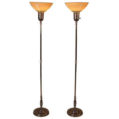 Browse a wide selection of floor lamp designs for sale, including arc, tripod and torchiere floor lamps in a variety of styles, sizes and finishes. Pair of Art Deco Torchiere Floor Lamps | From a unique ...