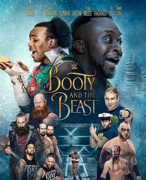 Booty The Beast Starring Xavier Wood Big E Kofi Kingston Erick Rowan Luke Harper Aiden