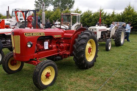 1952 David Brown 990 Tractor 2010 Crank Up Day At Edendal Flickr