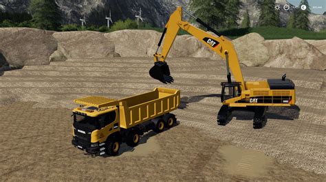Scania Xt 8x8 Mining Truck V10 Fs19 Farming Simulator 19 Mod Fs19 Mod