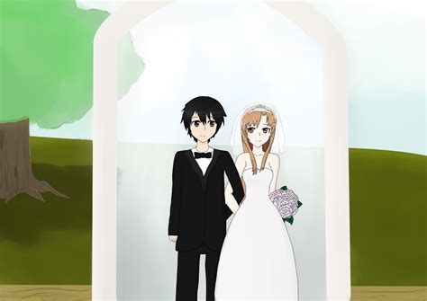 Kirito And Asuna Sao Wedding By Kat515 On Deviantart