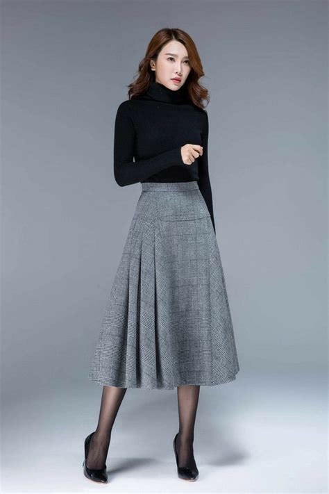Vintage 1950s Wool Circle Skirt Maxi Skirt For Women 1950s Etsy Artofit