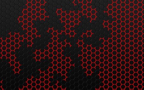 3840x2400 Resolution Black And Red Hexagon Uhd 4k 3840x2400 Resolution