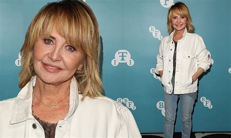 Lulu 73 Looks Youthful As She Dons A White Denim Jacket At The My Old