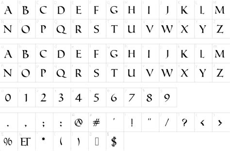 Roman Font 1001 Free Fonts