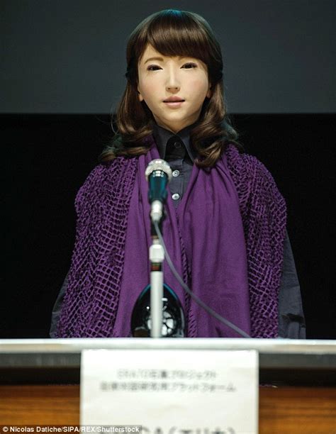 Erica The Robot To Become Tv News Anchor In Japan Daily Mail Online