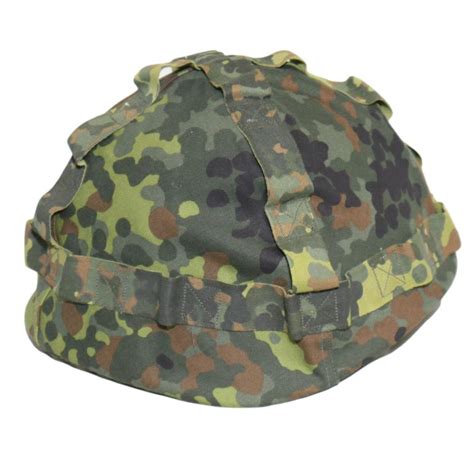 Genuine German Army Bundeswehr Surplus Flecktarn Snow Helmet Cover