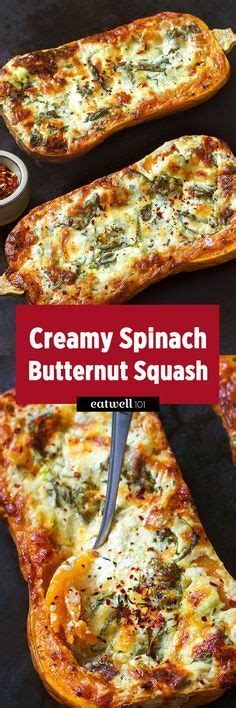 Creamy Four Cheese Spinach Butternut Squash Recipes Cooking Recipes