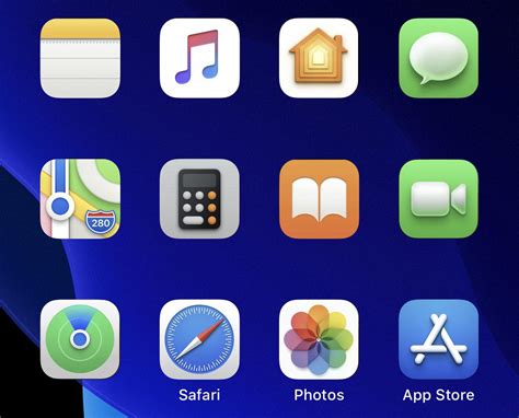 The New Macos Icons Look Great On An Iphone Rios