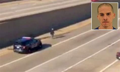 Police Chase Ends When Michigan Cop Runs Down Murder Suspect As He