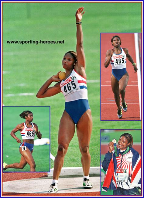 Denise Lewis Gold Medal At European Championships Great