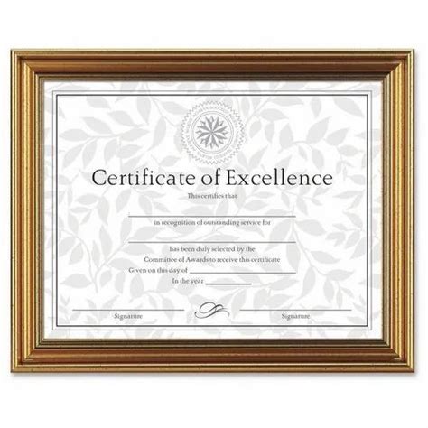 Certificate Frames At Best Price In India