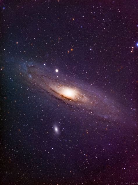 M31 The Andromeda Galaxy. Red Zone with at Stellarvue SV70T ...