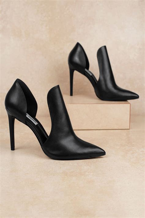 Heal, he'll, hill (in some dialects). Dolly Pointed Toe Heels in Black - $82 | Tobi US