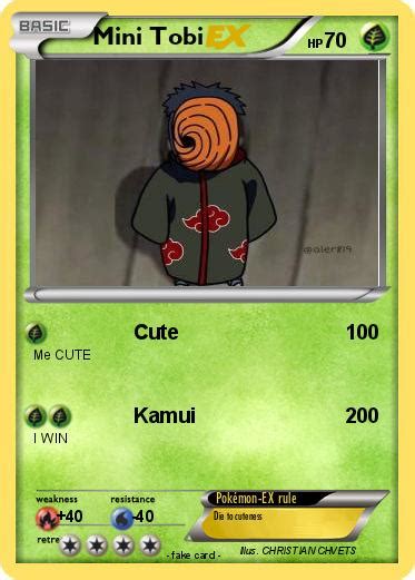 Pokémon Mini Tobi Cute My Pokemon Card