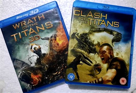 Clash Of Titans Wrath Of Titans Blu Ray Bundle Hobbies And Toys Music And Media Cds And Dvds On