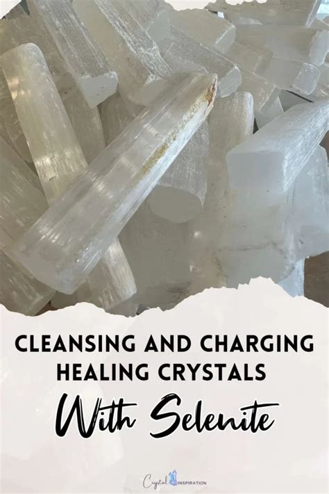 How To Charge Crystals With Selenite 4 Great Methods Crystal