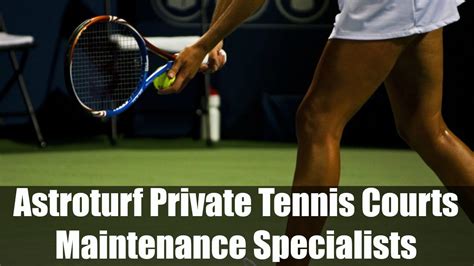 Astroturf Private Tennis Courts Maintenance Specialists Youtube