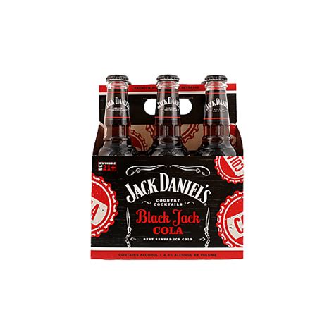 we wanted to unite the brand's signature clack with color, flavor iconography. Jack Daniel's Country Cocktails Blackjack Cola Malt Beverage (6PKB 12 OZ) | Malt Beverages | BevMo