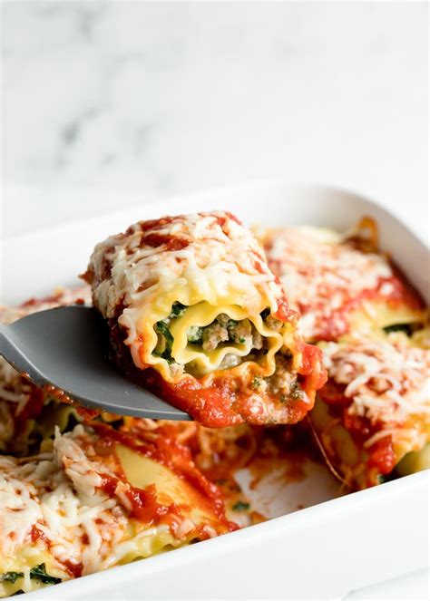 Lasagna Roll Ups With Spinach Easy Recipes By Its Yummi Lasagna