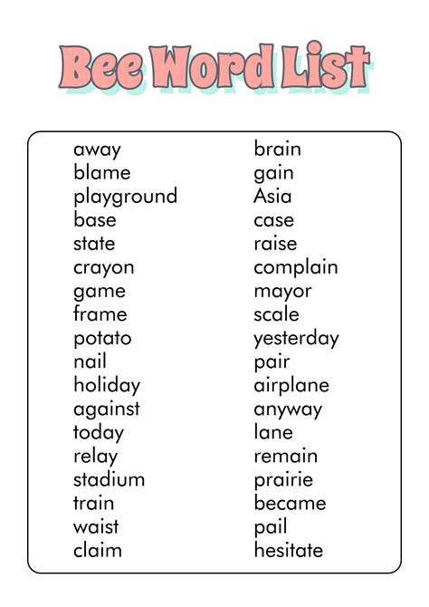 15 Best Images Of 6th Grade Spelling Words Worksheets 6th Grade