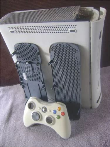 Carcaça Xbox 360 Fat E Carcaça Controle Completa Original Escorrega O